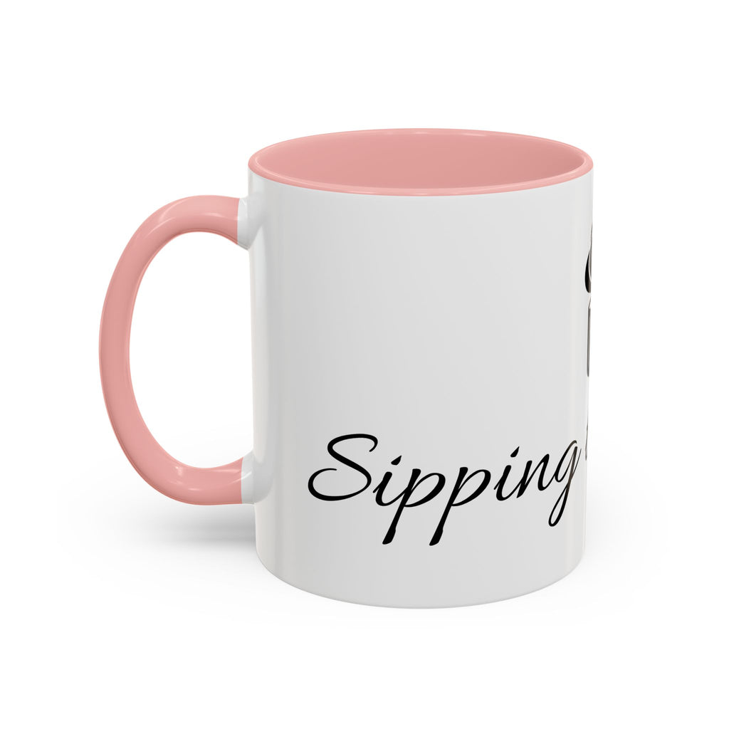 Sipping the Legacy Coffee Mug — Motivational Accent Mug for Morning Rituals
