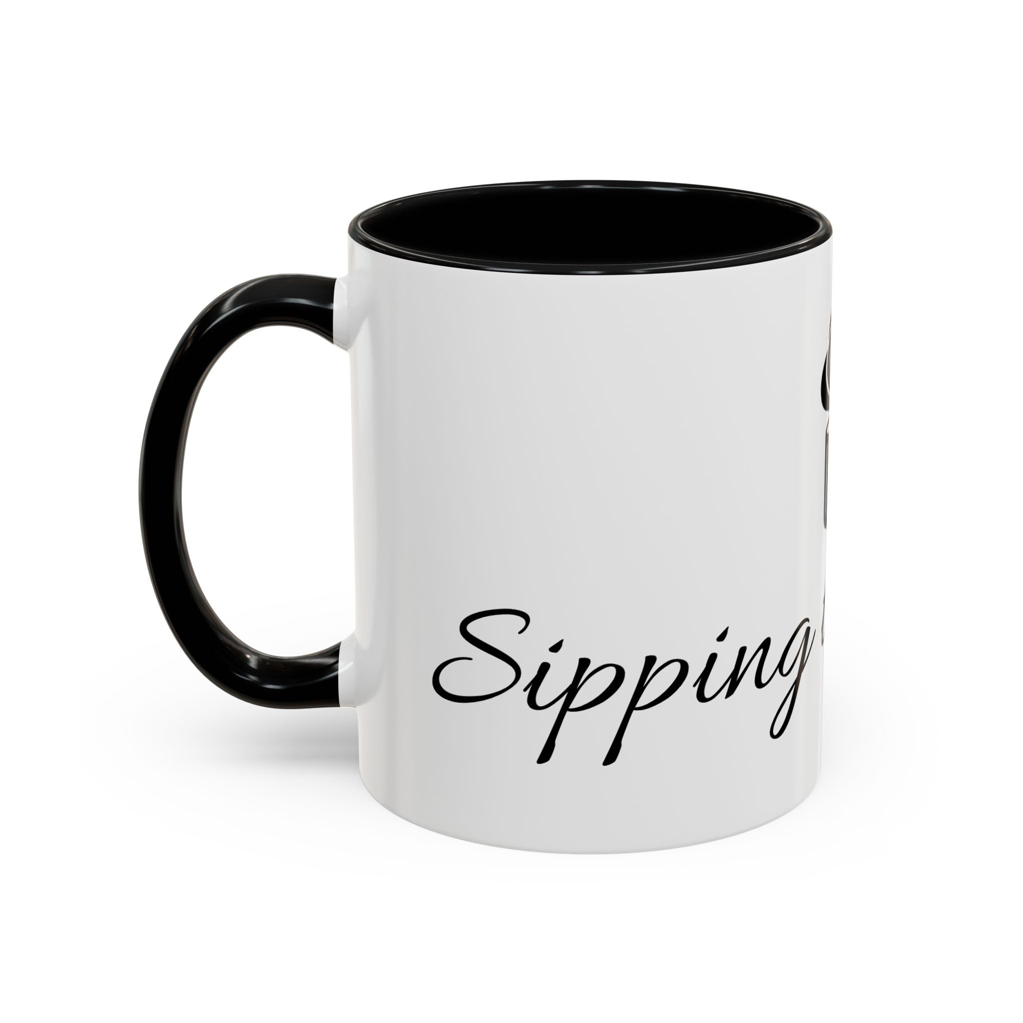 Sipping the Legacy Coffee Mug — Motivational Accent Mug for Morning Rituals
