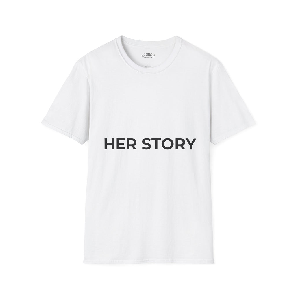 Unisex Soft style T-Shirt | HER STORY "Give Her Flowers" Edition