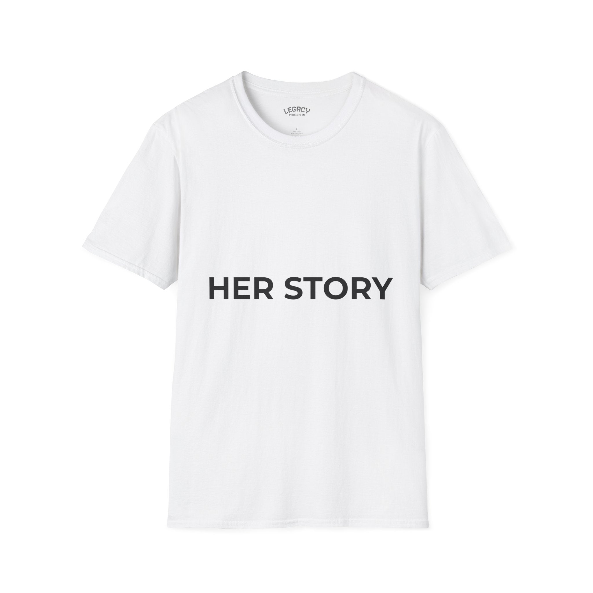 Unisex Soft style T-Shirt | HER STORY "Give Her Flowers" Edition