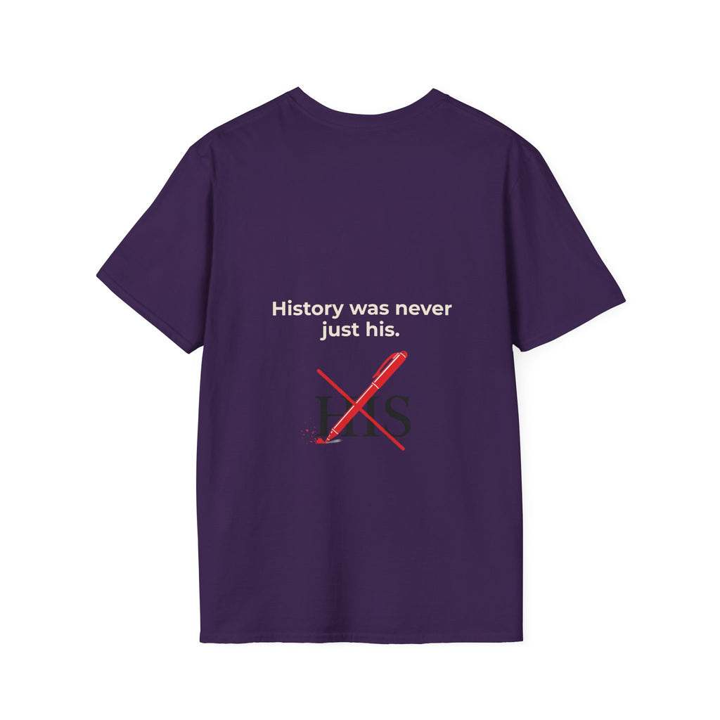 Her Story shirt | Feminist slogan tee, Herstory Month top