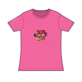 Momz on the Muve Women’s Tee — Colorful 'Home & Mama' Graphic