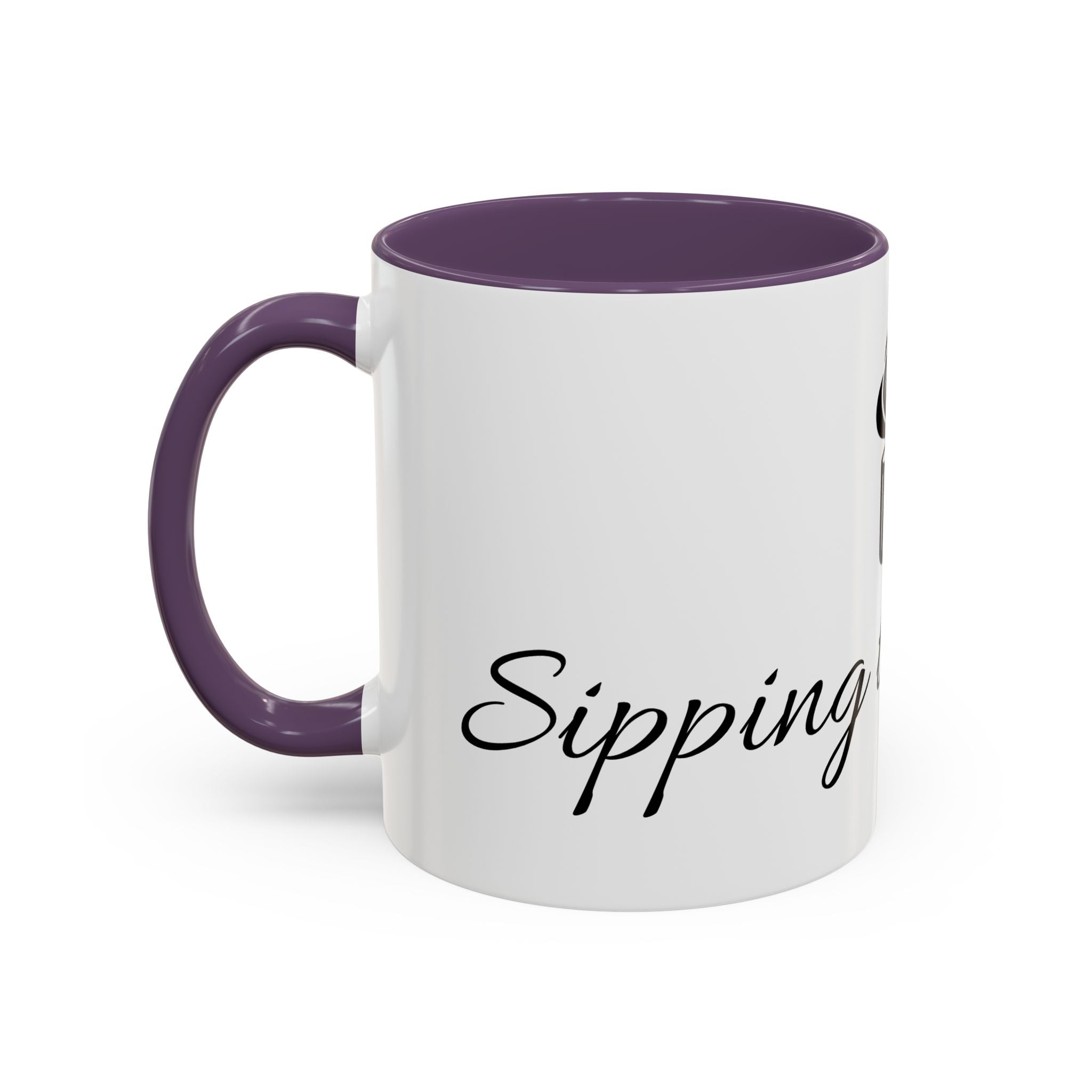 Sipping the Legacy Coffee Mug — Motivational Accent Mug for Morning Rituals