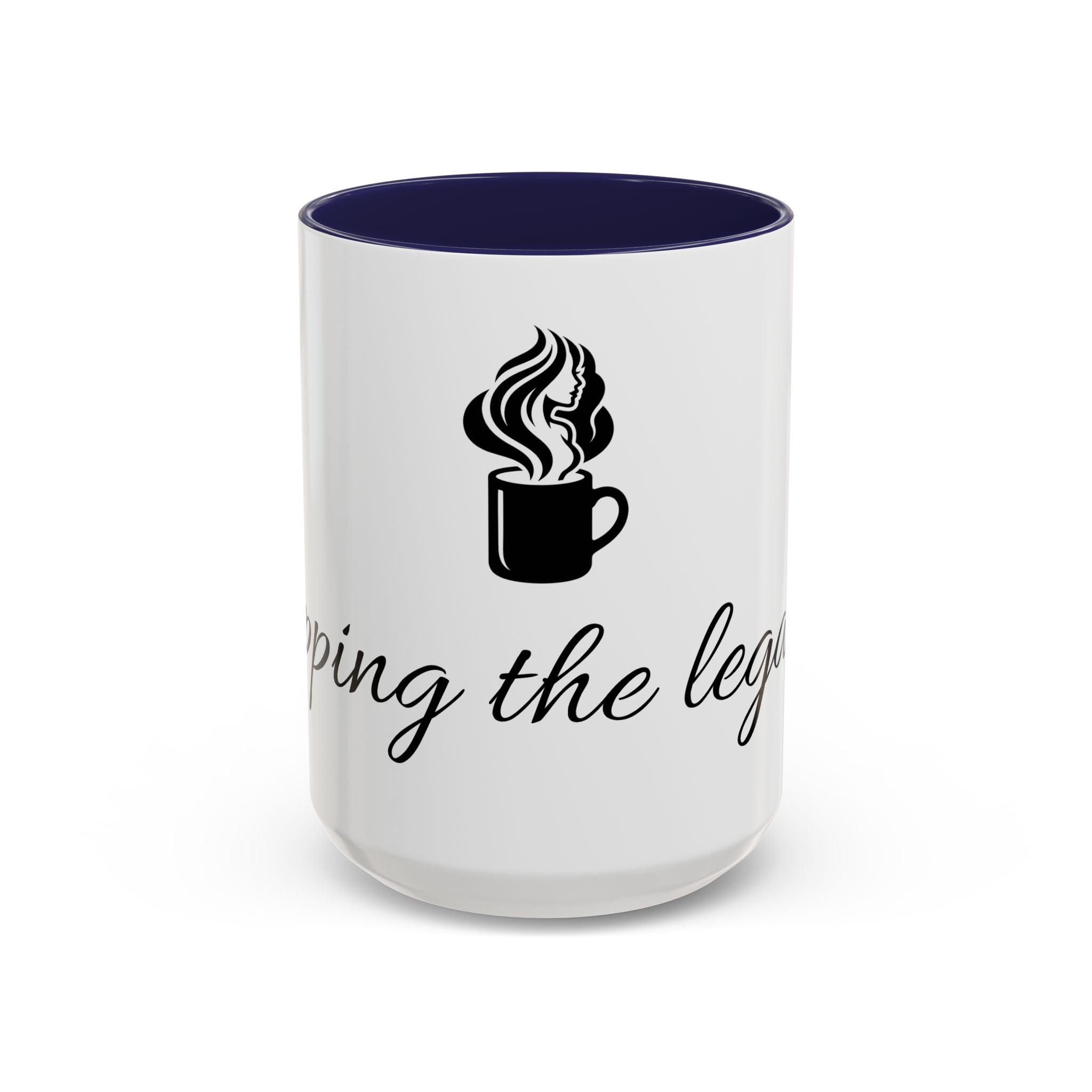 Sipping the Legacy Coffee Mug — Motivational Accent Mug for Morning Rituals