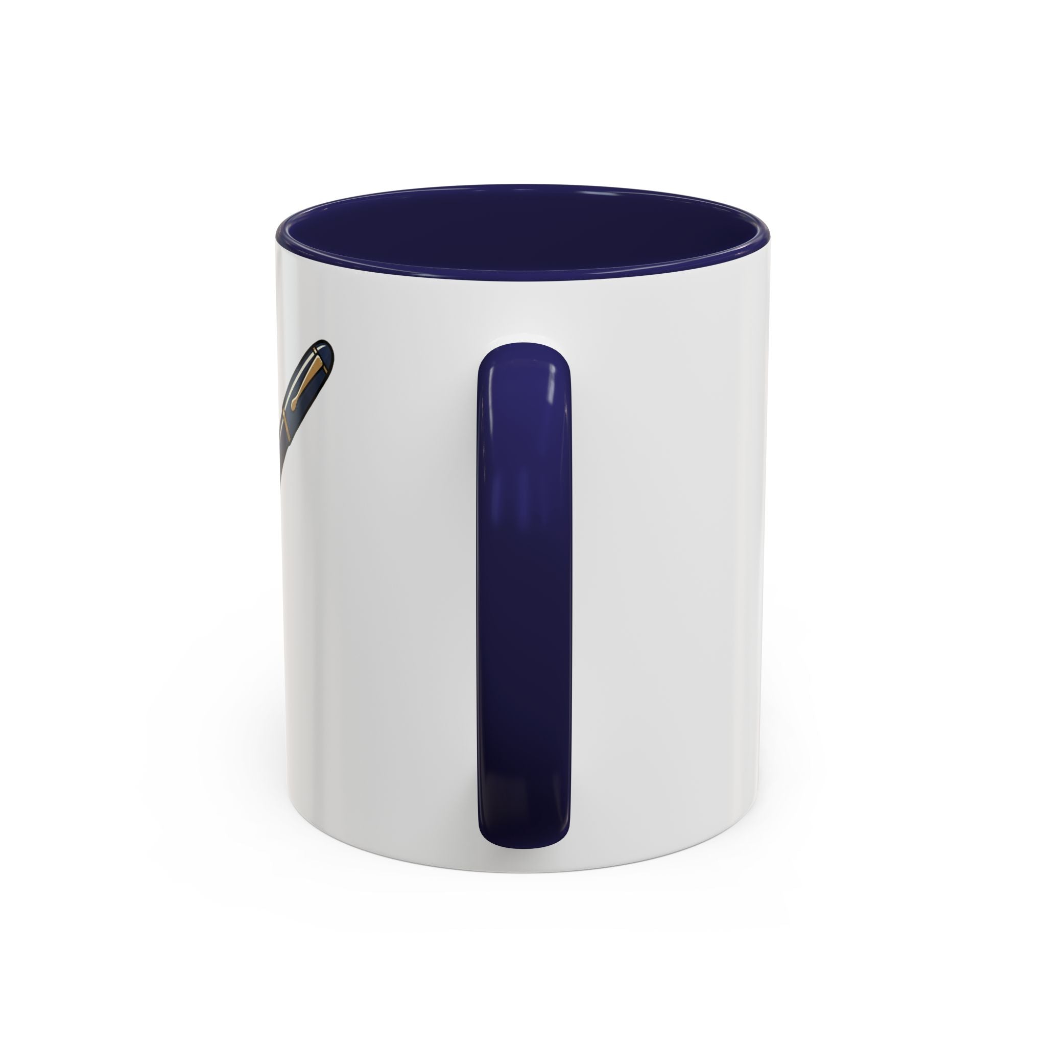Rewrite the Narrative Coffee Mug – 11/15oz Accent Black-Trim Mug