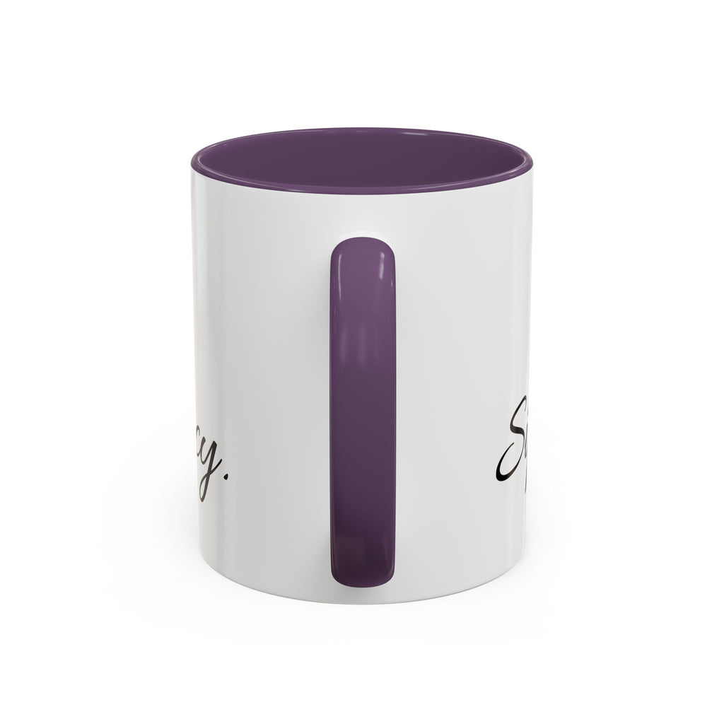 Sipping the Legacy Coffee Mug — Motivational Accent Mug for Morning Rituals