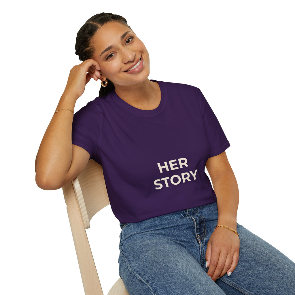 Her Story shirt | Feminist slogan tee, Herstory Month top