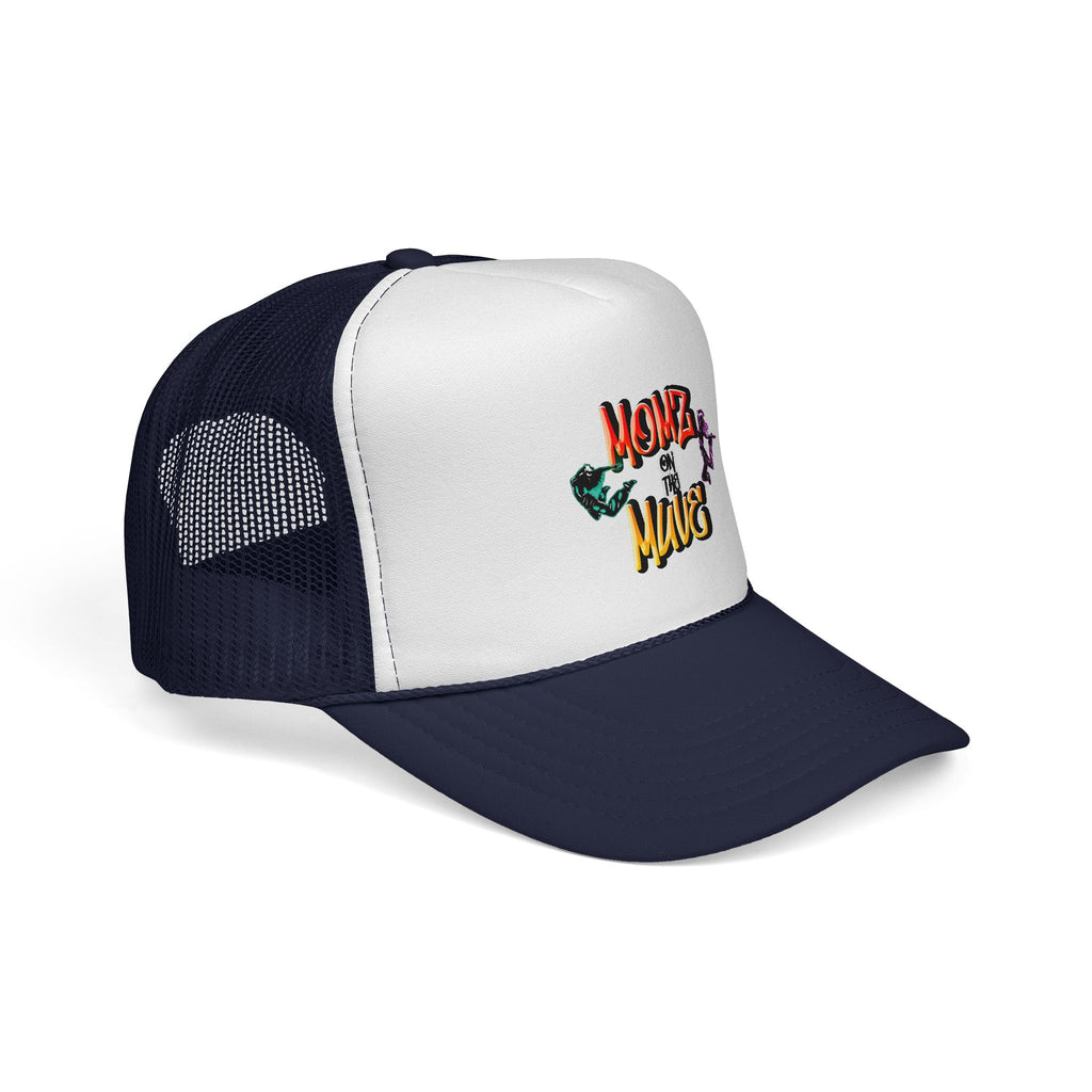 Momz on the Muve Trucker Cap — Retro Skate Mom Mesh Hat