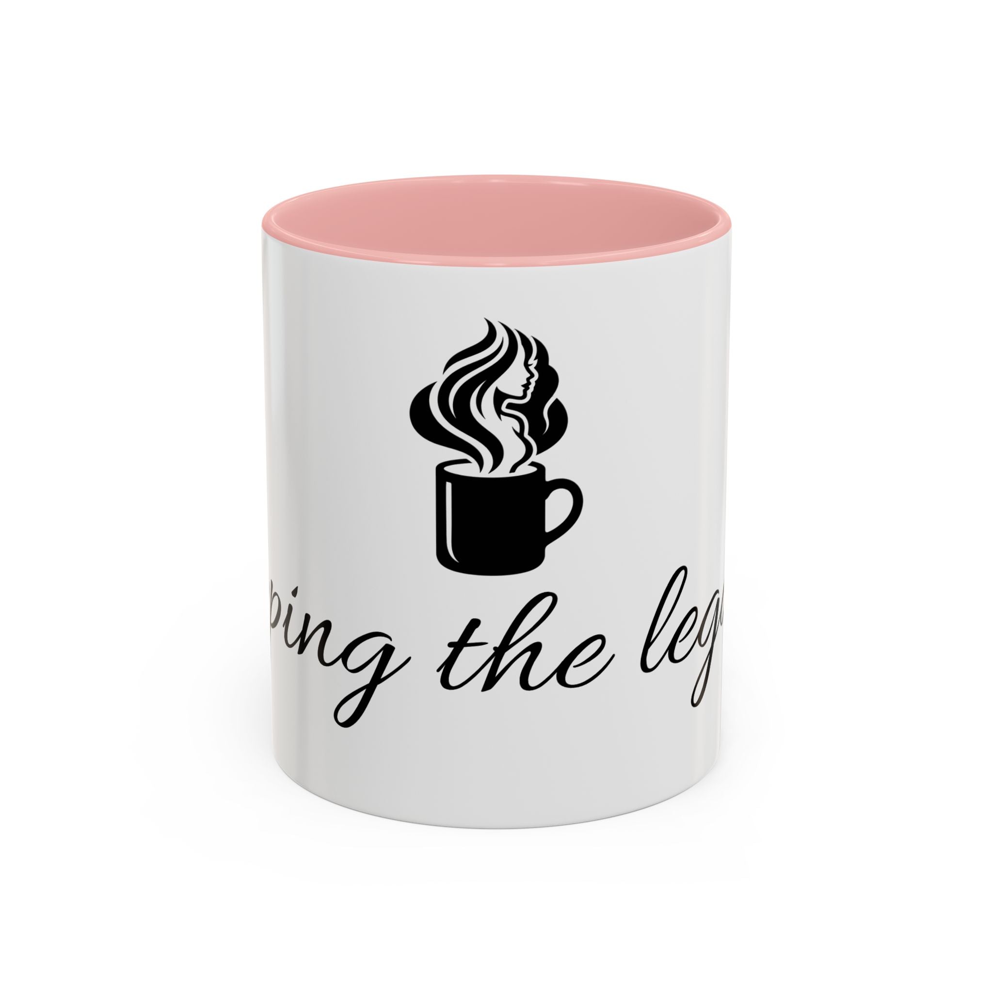 Sipping the Legacy Coffee Mug — Motivational Accent Mug for Morning Rituals