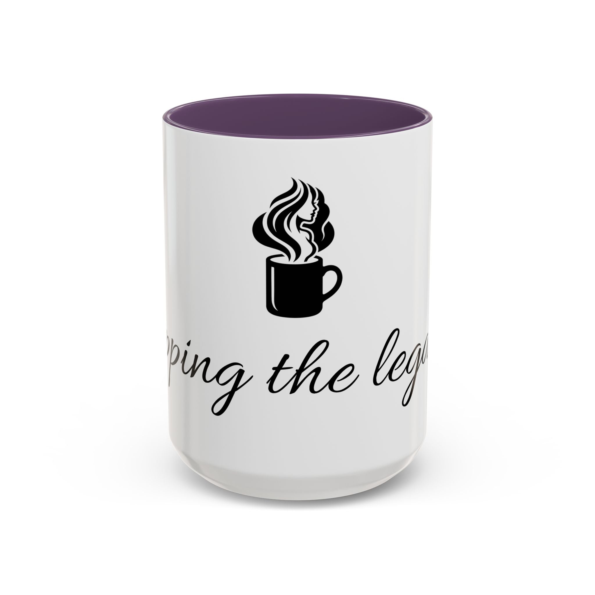 Sipping the Legacy Coffee Mug — Motivational Accent Mug for Morning Rituals