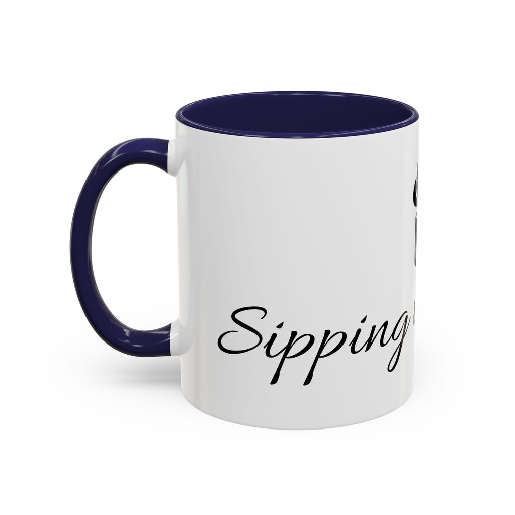 Sipping the Legacy Coffee Mug — Motivational Accent Mug for Morning Rituals