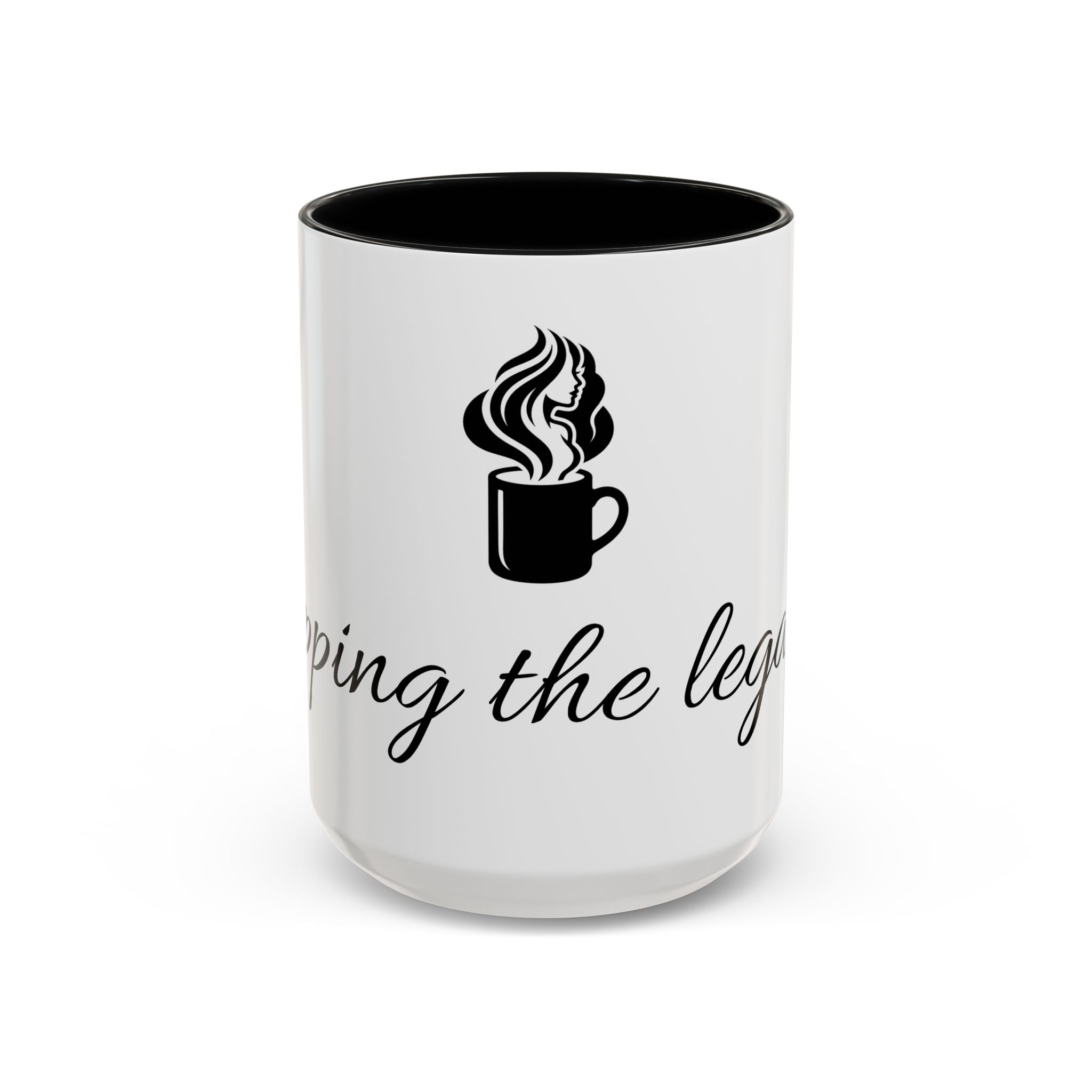 Sipping the Legacy Coffee Mug — Motivational Accent Mug for Morning Rituals