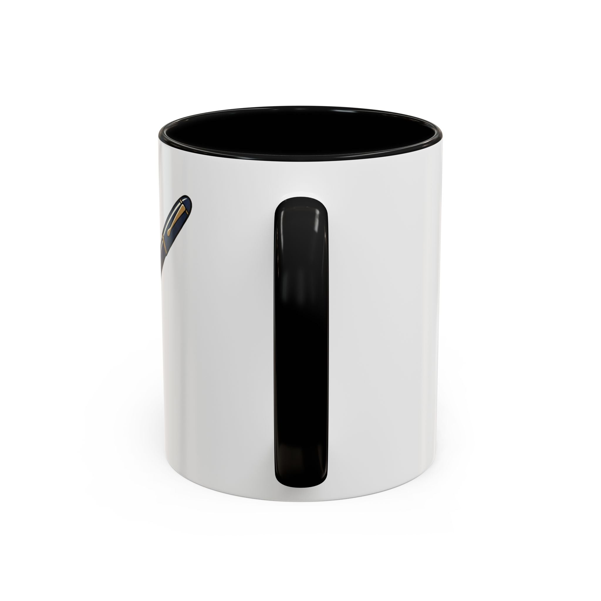 Rewrite the Narrative Coffee Mug – 11/15oz Accent Black-Trim Mug