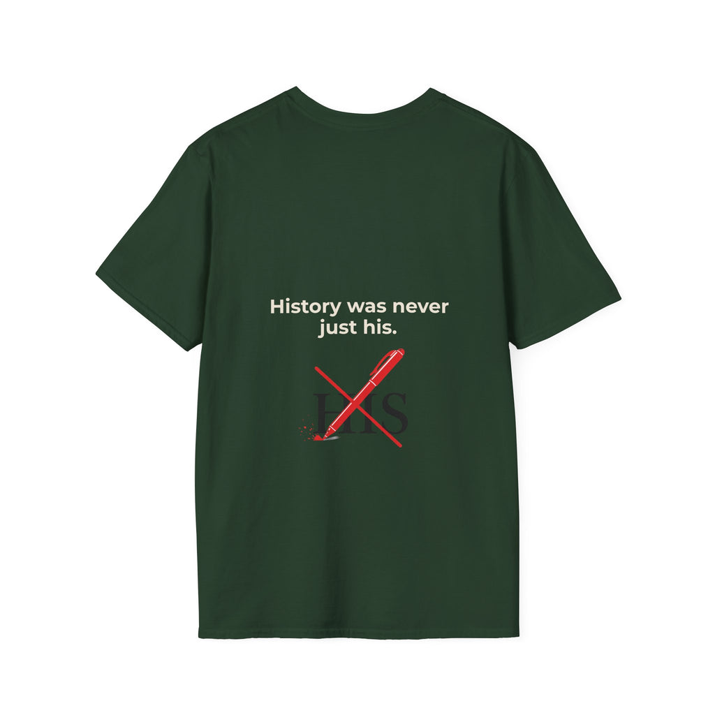 Her Story shirt | Feminist slogan tee, Herstory Month top