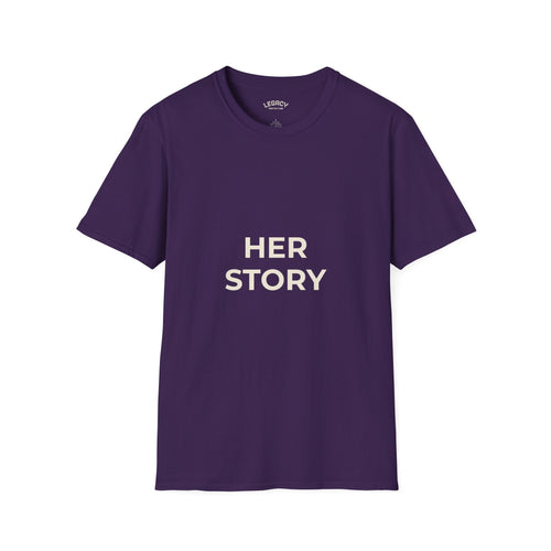 Her Story shirt | Feminist slogan tee, Herstory Month top